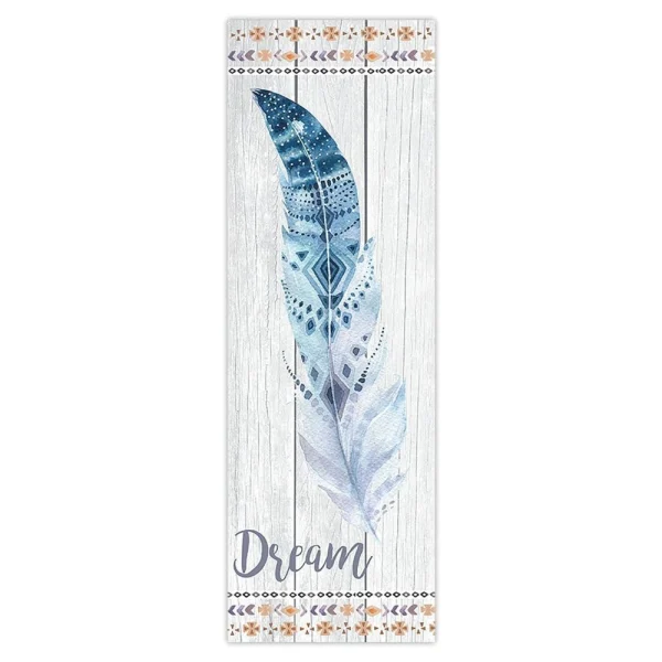 Sudtrading Toile Plume Boho – 30 X 90 Cm – Dream soldes officiel 1