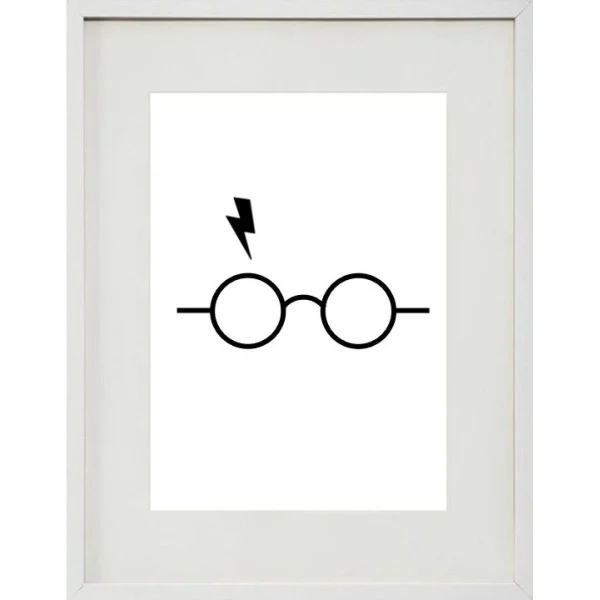 en ligne vente Shot Cadre Photo “Harry Potter” 30x40cm Avec Passe Partout Tableau Bois Ver… 3