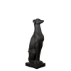 Chehoma Figurine De Chien Noir Assis De Qualité 20