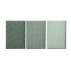 HOMEMANIA Tableau Sur Toile Géométrie – Blanc, Vert – 130 X 3 X 60 C… Meilleur Service 13