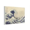 MuchoWow Impression Sur Verre La Grande Vague à Kanagawa – Peinture De Katsush… a Prix Discount 13