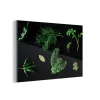 MuchoWow Impression Sur Verre Épices Et Herbes Sur Fond Noir Tableau Decoratio… marque pas cher 11