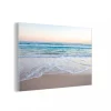 boutiqued en ligne MuchoWow Impression Sur Verre Plage – Mer – Pastel Tableau Decoration Murale Sa… 11