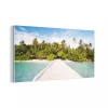 ultratendance MuchoWow Impression Sur Verre Tropical – Plage – Bleu Tableau Decoration Murale… 8