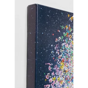 Karedesign Peinture Touched éléphant Fleurs Nuit 120x160cm Kare Design magasin en ligne 15