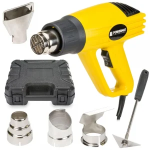 Vente Hucoco POWER TOOL | Pistolet à Air Chaud 2000W 350/600 ℃ | 4 Buses INCLUS … 9