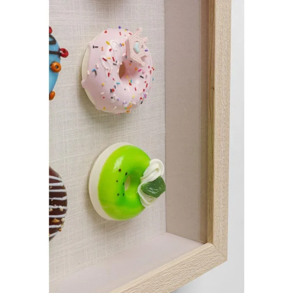 solde en ligne Karedesign Tableau 3D Donuts 30x40cm Kare Design 4