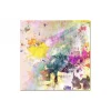 Meilleur Prix DECLIKTABLEAU Tableau Abstrait Ton Multicolore Maelo 60X60 Cm 13