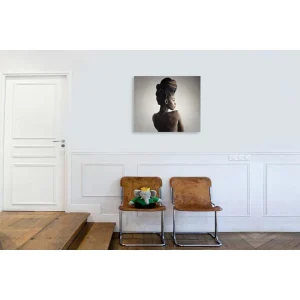 DECLIKTABLEAU Tableau Afrique African Woman 50×50 à prix d'occasion 9