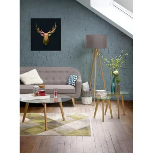 DECLIKTABLEAU Tableau Animal Brown Deer 60×60 De super promotions disponibles 9