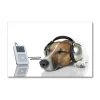 comparez les prix DECLIKTABLEAU Tableau Animaux Chien Avec Ipod L.80 X H.55 Cm 14