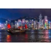 magasin DECLIKTABLEAU Tableau Cities Hong Kong Boat 80×55 8