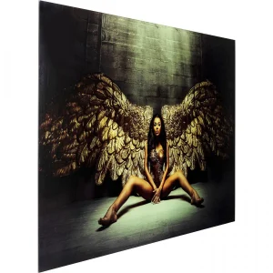 Karedesign Tableau En Verre Femme Ailée 120x80cm Kare Design Paiement sécurisé 8