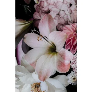 Karedesign Tableau En Verre Femme Fleurs Roses 80x120cm Kare Design Pas Cher Magasin Soldes 13