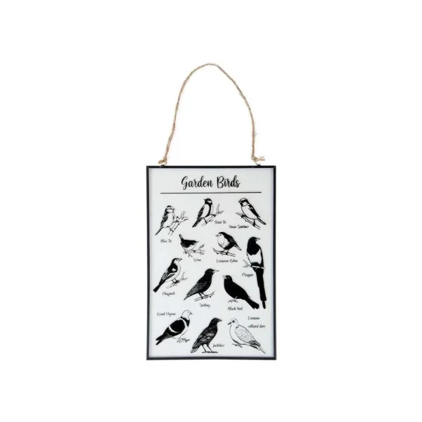 soldes ligne Nature Prints Tableau En Verre Oiseaux Du Jardin. 1