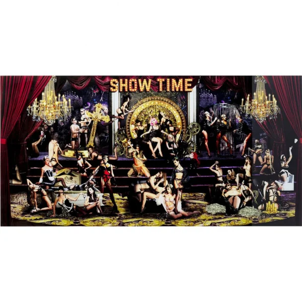 prix le plus bas Karedesign Tableau En Verre Showtime 180x90cm Kare Design 1