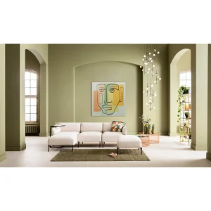 Karedesign Tableau En Verre Visage Pastel 100x100cm Kare Design en promotion 9