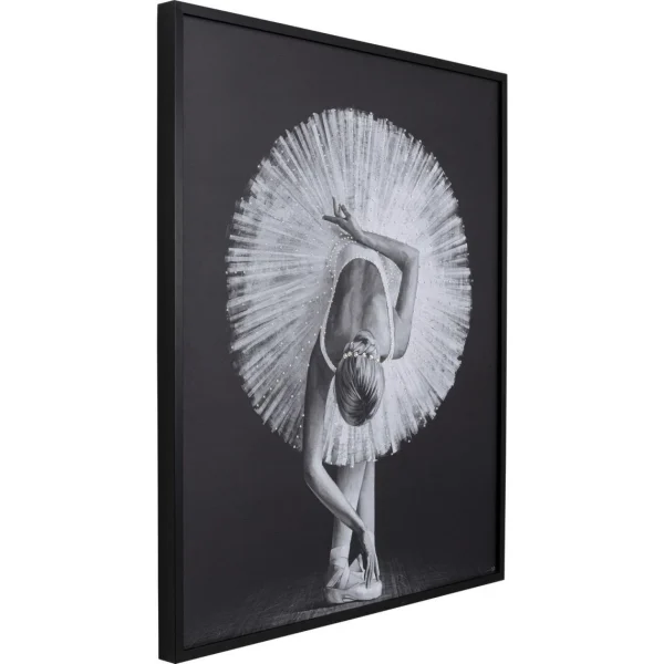 acheter en ligne Karedesign Tableau Frame Danseuse Ballerine Penchée 100x120cm Kare Design 3