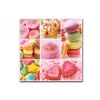 pas cher en ligne DECLIKTABLEAU Tableau Gourmand Multicolore Cupcakes 80X80 Cm 11