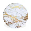 MuchoWow Tableau Imprimé Rond Marbre – Or – Blanc – Luxe Impression Sur Alumin… boutiqued en ligne 19