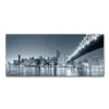 DECLIKTABLEAU Tableau Panoramique New York By Night 90 X 30 Cm vente en ligne pas cher 16