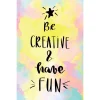 mode pas chere DECLIKTABLEAU Tableau Quotes Be Creative 55×80 5