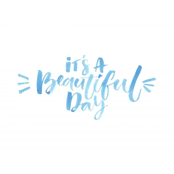 boutiqued pas cher DECLIKTABLEAU Tableau Quotes Beautiful Day 80×55 1