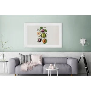 MuchoWow Tableau Sur Toile Aliments – Fruits – Pêche Decoration Murale 140×90 … à prix très bas 9