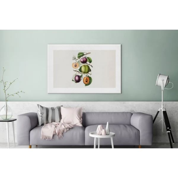 MuchoWow Tableau Sur Toile Aliments – Fruits – Pêche Decoration Murale 140×90 … à prix très bas 3