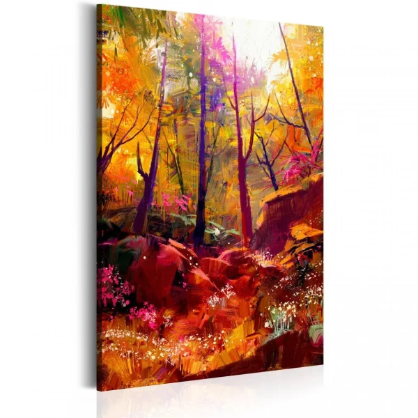 Vente Decoshop26 Tableau Sur Toile Décoration Murale Image Imprimée Cadre En Bois à … 1