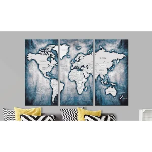 vente pas cher Decoshop26 Tableau Sur Toile En 3 Panneaux Décoration Murale Image Imprimée Cad… 8