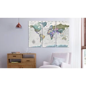 Decoshop26 Tableau Sur Toile En 3 Panneaux Décoration Murale Image Imprimée Cad… Meilleur Prix Garanti 8