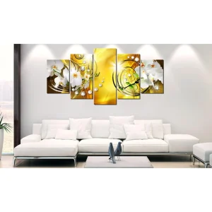 Vente Decoshop26 Tableau Sur Toile En 5 Panneaux Décoration Murale Image Imprimée Cad… 8