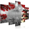 Officielle Decoshop26 Tableau Sur Toile En 5 Panneaux Décoration Murale Image Imprimée Cad… 11