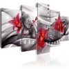 Decoshop26 Tableau Sur Toile En 5 Panneaux Décoration Murale Image Imprimée Cad… Boutique officielle 16