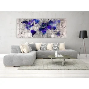 Decoshop26 Tableau Sur Toile En 5 Panneaux Décoration Murale Image Imprimée Cad… Authentic Original licence 8