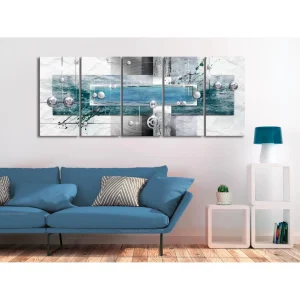 Decoshop26 Tableau Sur Toile En 5 Panneaux Décoration Murale Image Imprimée Cad… excellents soldes 8