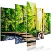 Decoshop26 Tableau Sur Toile En 5 Panneaux Décoration Murale Image Imprimée Cad… shopping pas cher 11