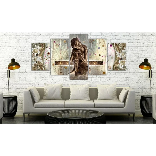 Decoshop26 Tableau Sur Toile En 5 Panneaux Décoration Murale Image Imprimée Cad… Protections acheteurs 3