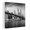 MuchoWow Tableau Sur Toile Le Pont De Brooklyn Et La Ligne D’horizon De New Yor… Satisfait ou Remboursé 11