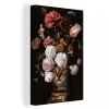 pas cher en vente MuchoWow Tableau Sur Toile Nature Morte Avec Des Fleurs – Jan Davidsz De Heem -… 19