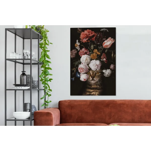 MuchoWow Tableau Sur Toile Nature Morte Avec Des Fleurs – Jan Davidsz De Heem -… à prix d'occasion 4