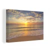 grande qualité MuchoWow Tableau Sur Toile Plage – Coucher De Soleil – Mer Decoration Murale 30… 8