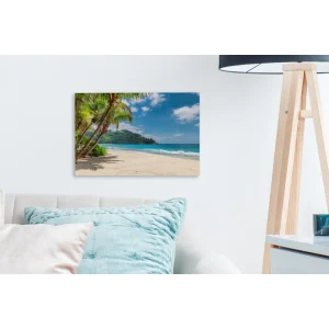 excellents soldes MuchoWow Tableau Sur Toile Plage – Mer – Île – Vacances Decoration Murale 30×2… 13