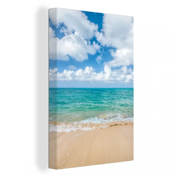 MuchoWow Tableau Sur Toile Plage – Mer – Été – Voyage Decoration Murale 40×60… Acheter Maintenant 1