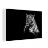 MuchoWow Tableau Sur Toile Tigre – Animaux – Noir – Blanc Decoration Murale 140… mode 19