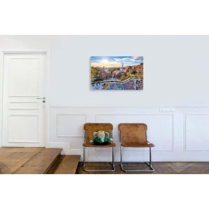 Les achats en ligne DECLIKTABLEAU Tableau Voyage Barcelone 80×55 7